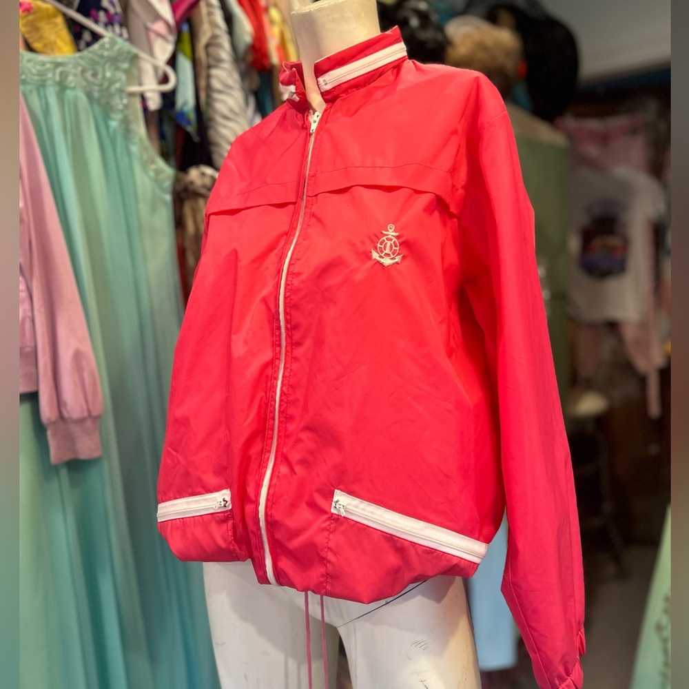 Vintage Hot Pink Nautical Jacket - Picture 5 of 16